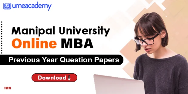 Manipal University Online MBA Previous Year Question Papers