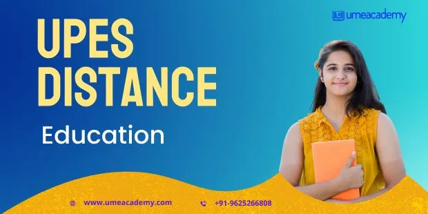 UPES Distance Education Admission 2024