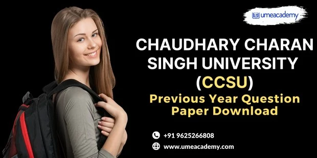 CCS University Previous Year Question Paper Download