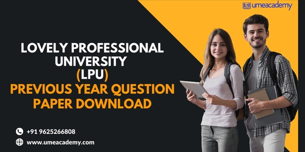 LPU University Previous Year Question Paper Download