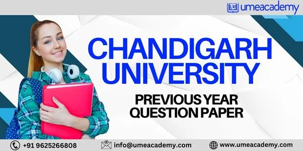 Chandigarh University Previous Year Question Paper Download