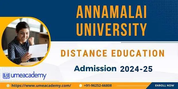 Annamalai University Distance Education Admission 2024-25