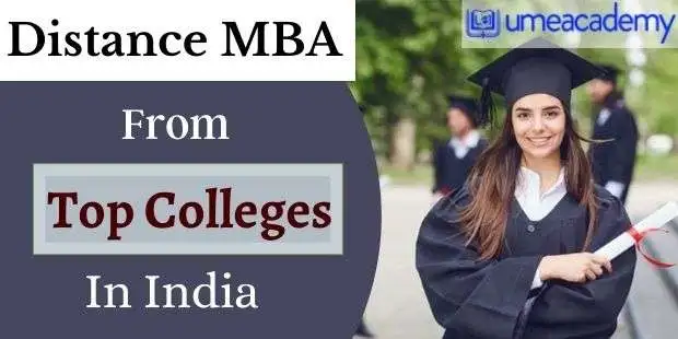 MBA Distance Education from the Top Colleges in India