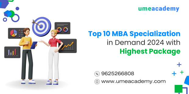 Top 10 mba specialization in demand 2024 with highest package