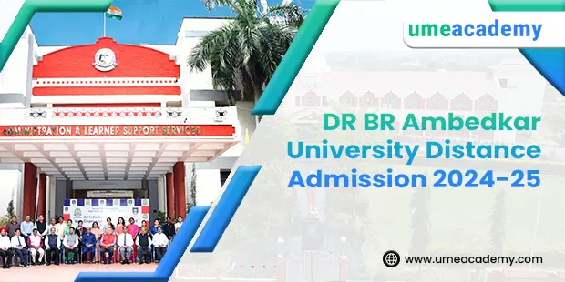 DR BR Ambedkar University Distance Admission 2025-26