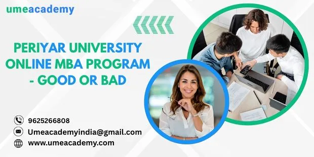 Periyar University Online MBA Program - good Or Bad