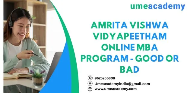 Amrita Vishwa Vidyapeetham online MBA Program - good Or Bad