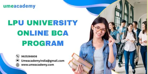 LPU university online BCA Program