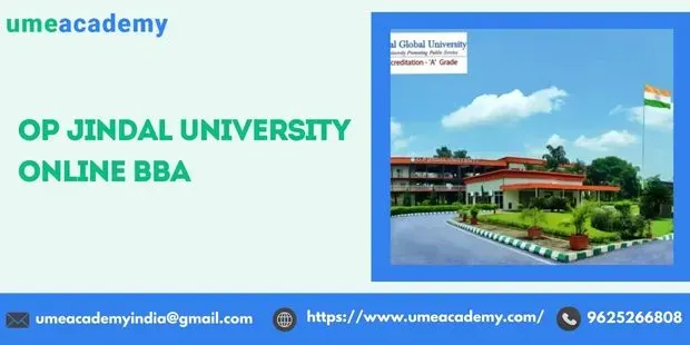 O.P Jindal University Online BBA