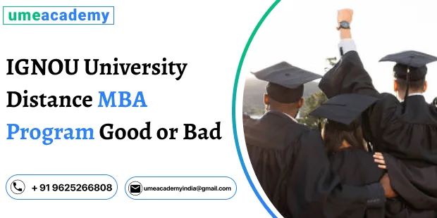 IGNOU University Distance MBA Program Good or Bad