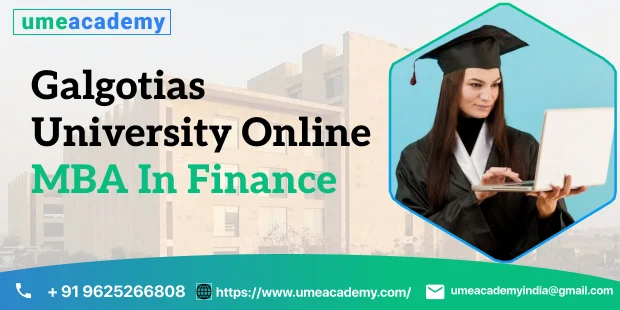 Galgotias University Online MBA in Finance