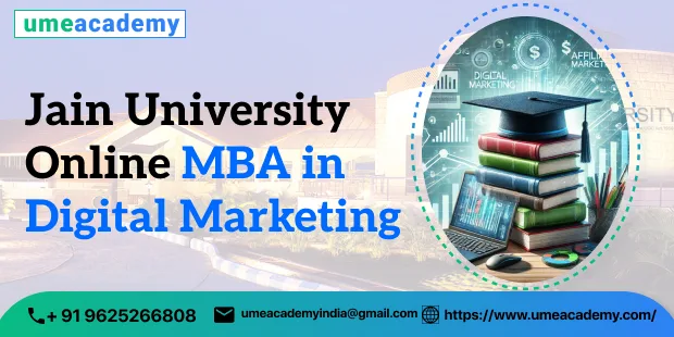 Jain University Online MBA in Digital Marketing