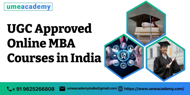 UGC Approved Online MBA Courses in India