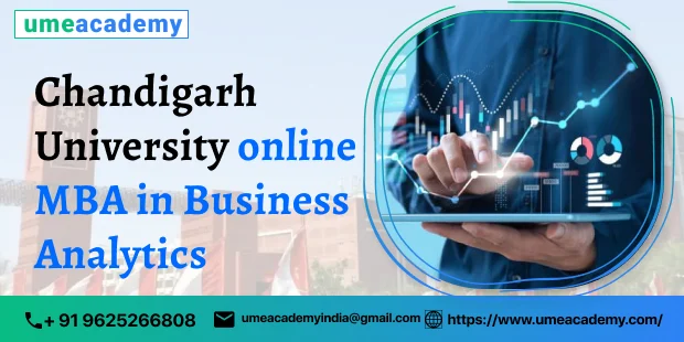 Chandigarh University online MBA in Business Analytics
