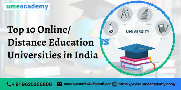 Top 10 Online/Distance Education Universities in India