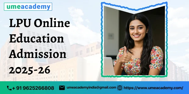 LPU Online Education Admission 2025-26