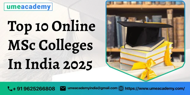 Top 10 Online MSc Colleges In India 2025
