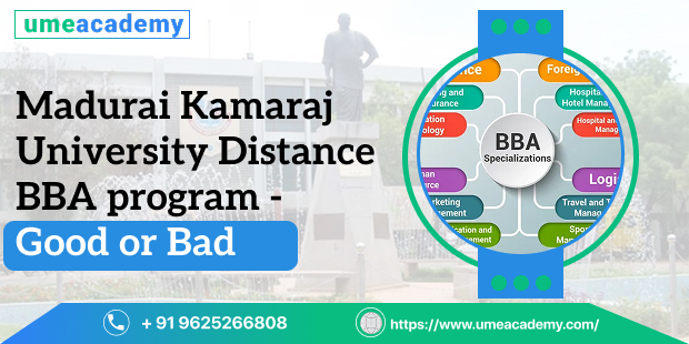 Madurai Kamaraj University Distance BBA program - Good or Bad