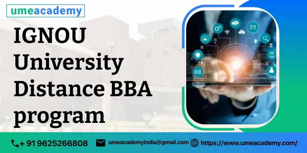 IGNOU University Distance BBA program