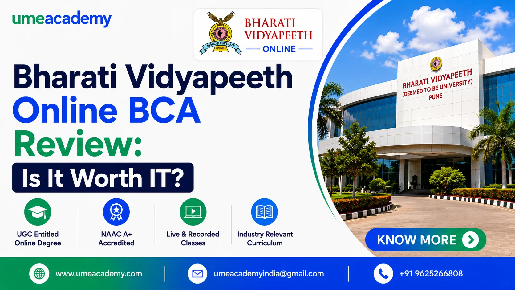 Bharati Vidyapeeth Online BCA Review: Is It Worth It?