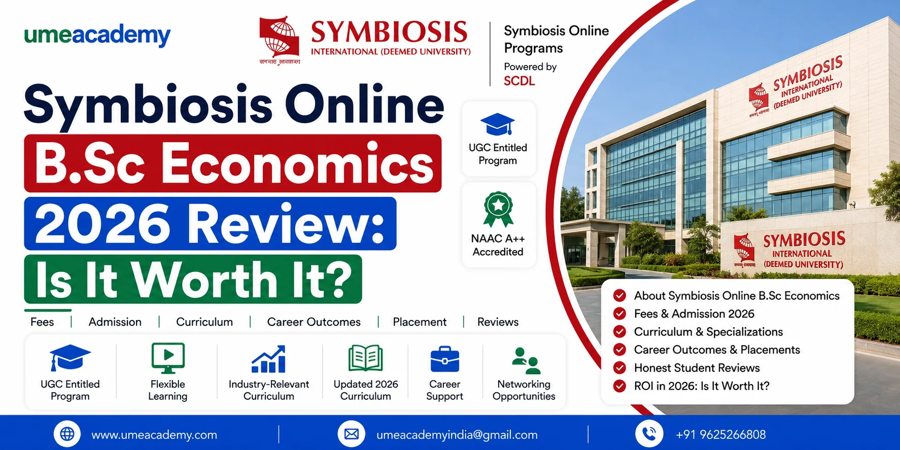 Symbiosis Online B.Sc Economics 2026 Review: Is It Worth It?