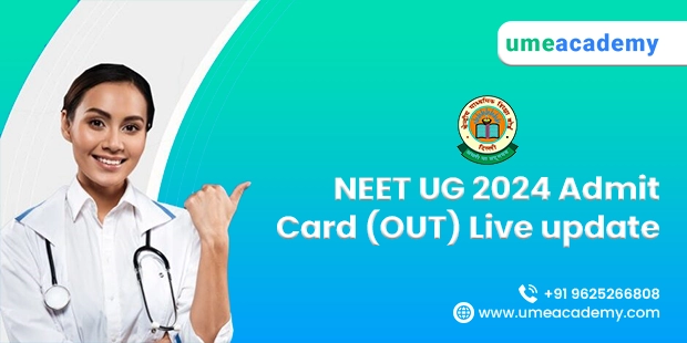 NEET UG 2024 Admit Card OUT Live update