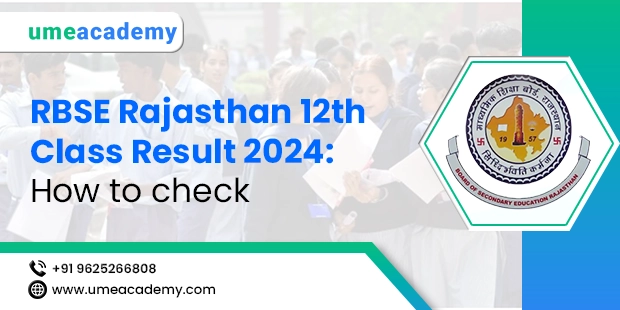 RBSE Rajasthan 12th Class Result 2024: how to check