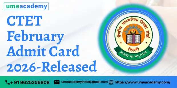 CTET February Admit Card 2026