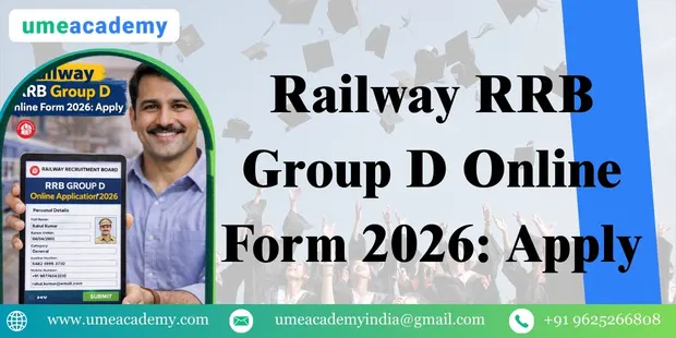 Railway RRB Group D Online Form 2026: Apply
