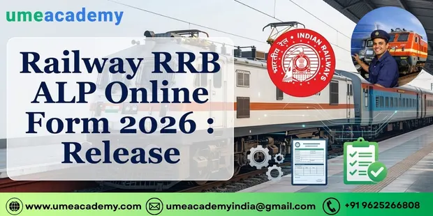 Railway RRB ALP Online Form 2026 : Release