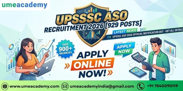 UPSSSC ASO Recruitment 2026 [929 Post] Apply Online