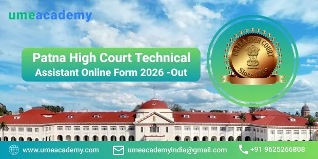 Patna High Court Technical Assistant Online Form 2026 – Out